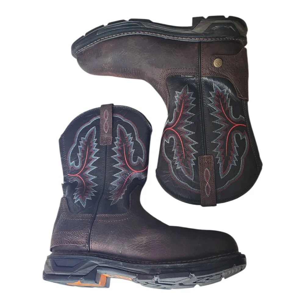 WorkHog XT EZ Zip Carbon Toe Work Boots 10035908 Size 9.5 D‎